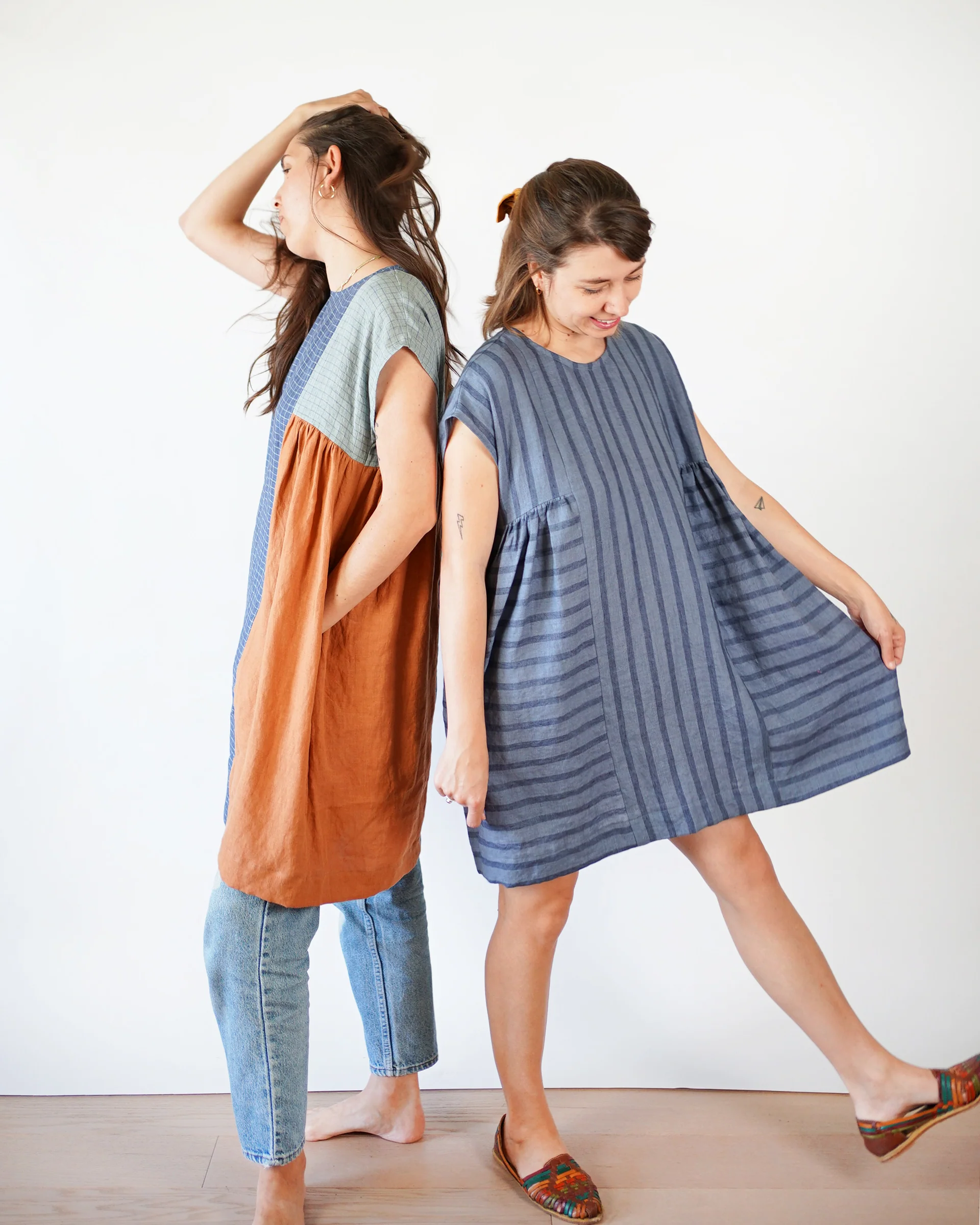 Collage Gather Dress PDF Sewing Pattern - Image 7