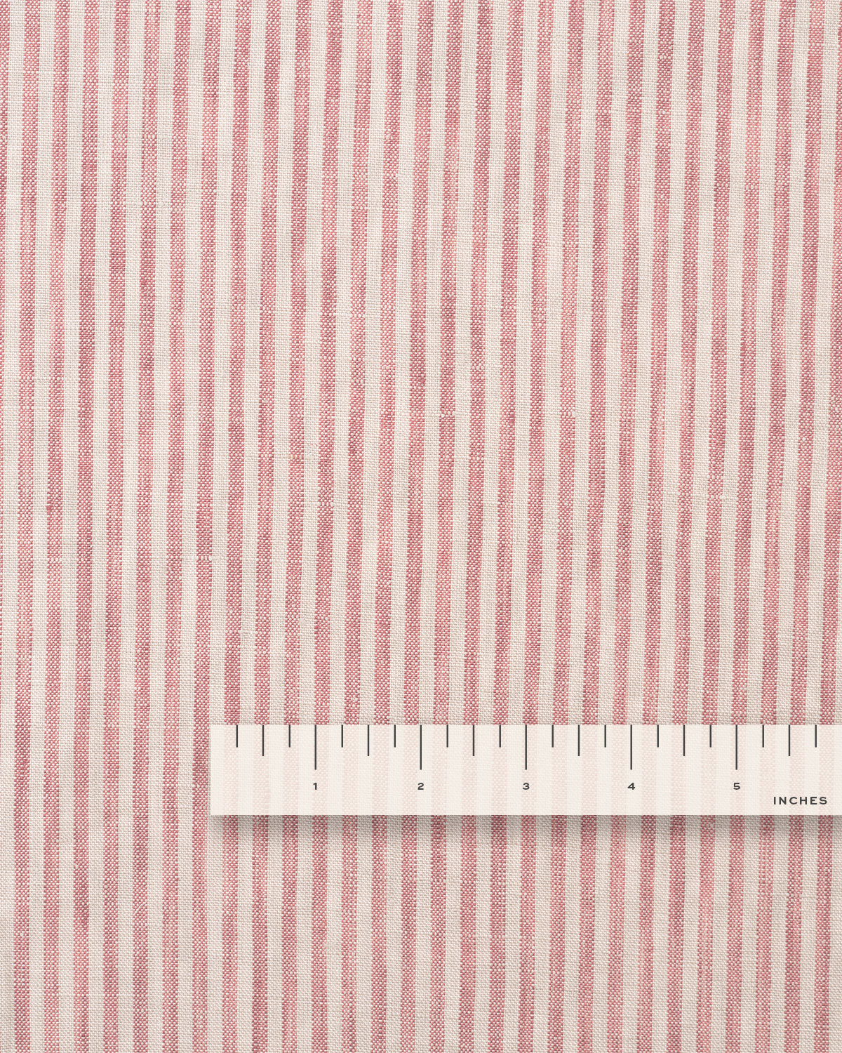 Pink Salt Thin Stripe Linen - Image 4
