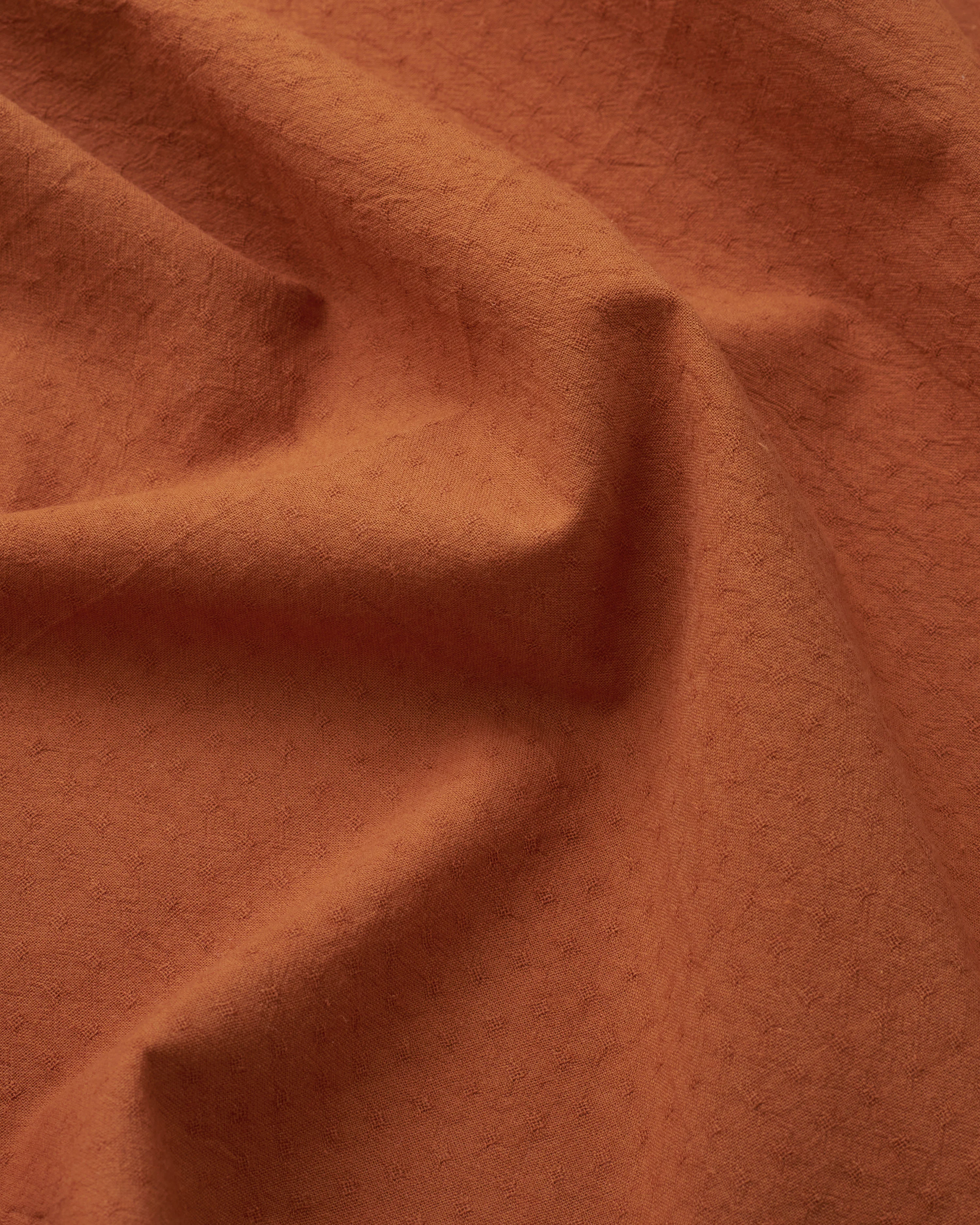 Pumpkin Tiny Dobby Check Cotton