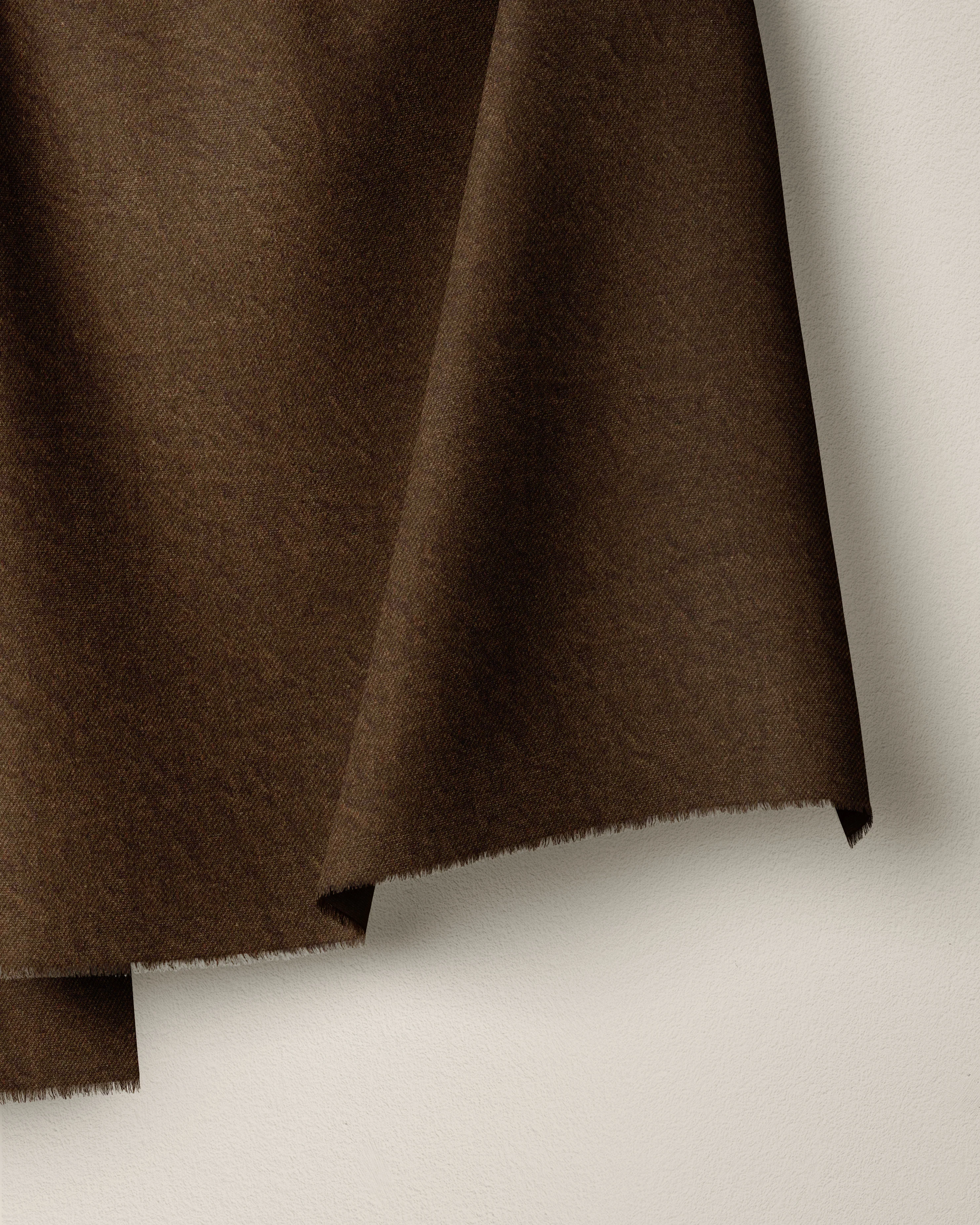 Saddle Stonewashed Denim Twill - Image 3