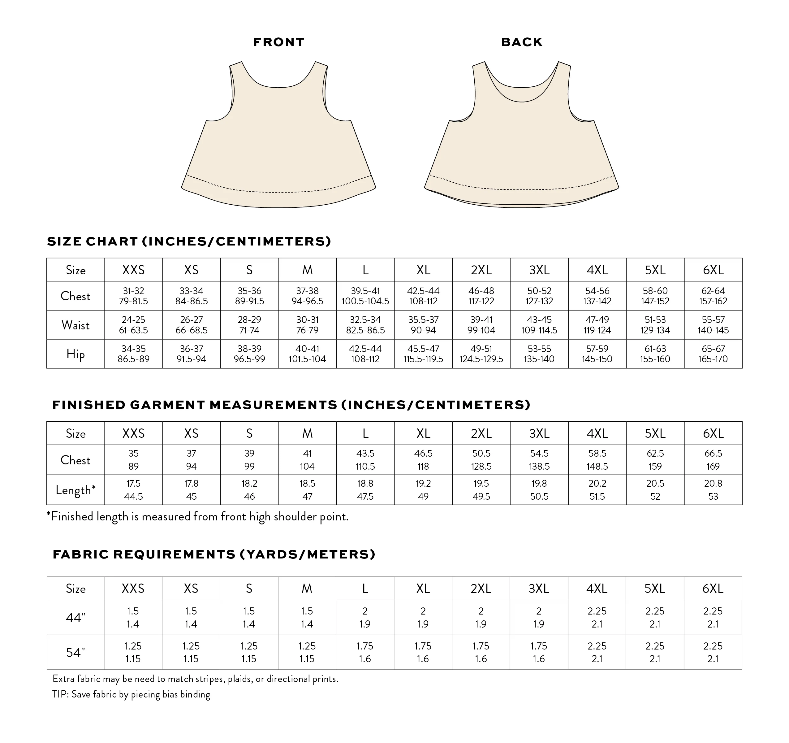 Sunny Side Tank PDF Sewing Pattern | Easy A-Line Tank Top - Image 13