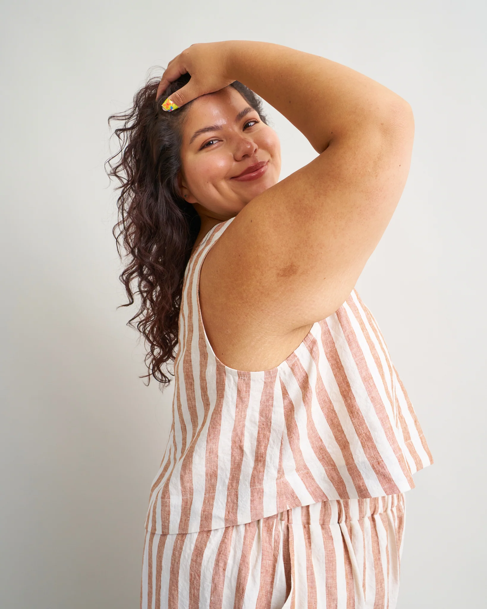 Sunny Side Tank PDF Sewing Pattern | Easy A-Line Tank Top - Image 2