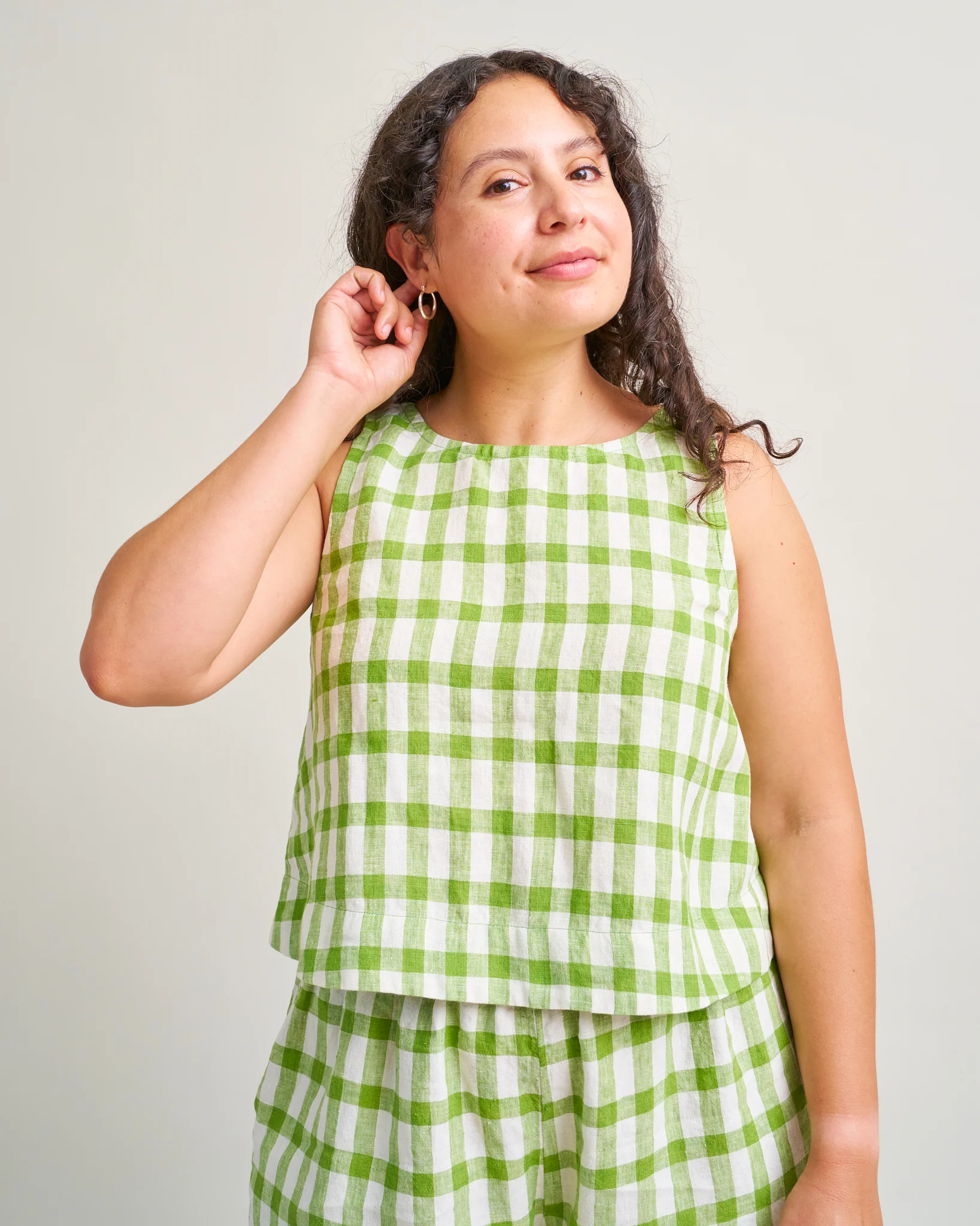 Sunny Side Tank PDF Sewing Pattern | Easy A-Line Tank Top - Image 8
